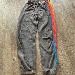 Womens xs aviator nation sweatpants